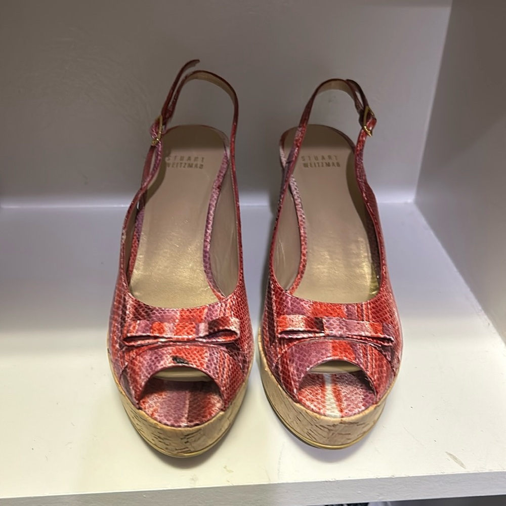 Summer Stuart weitzman wedges